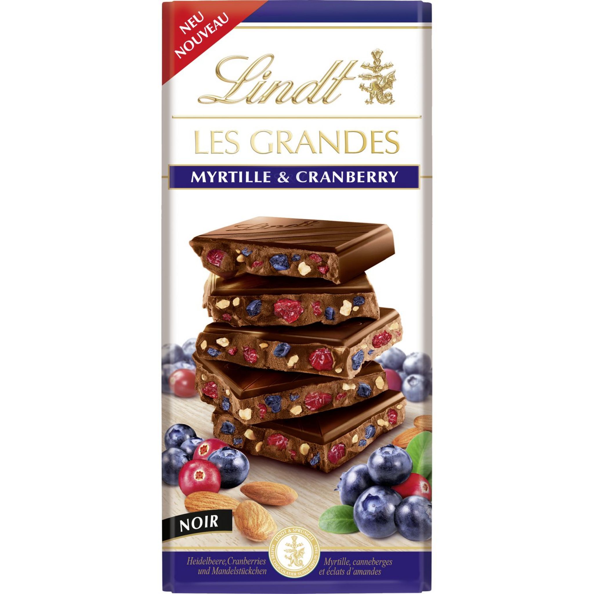 Chocolat Blanc Lindt Suisse Classic 100g - Produits alimentaires en ligne