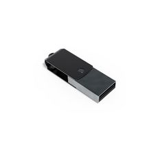 QILIVE Clé USBC 64GO USB3 - Noir et aluminium