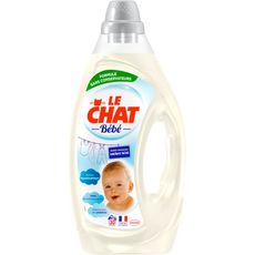 Le Chat Bebe Lessive Liquide Elabore Avec Des Pediatres 30 Lavages 1 6l Pas Cher A Prix Auchan