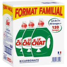 Le Chat Lessive Liquide Expert 1 Lavages 3x2l Pas Cher A Prix Auchan