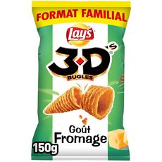 LAY'S 3D's bugles goût fromage 150g