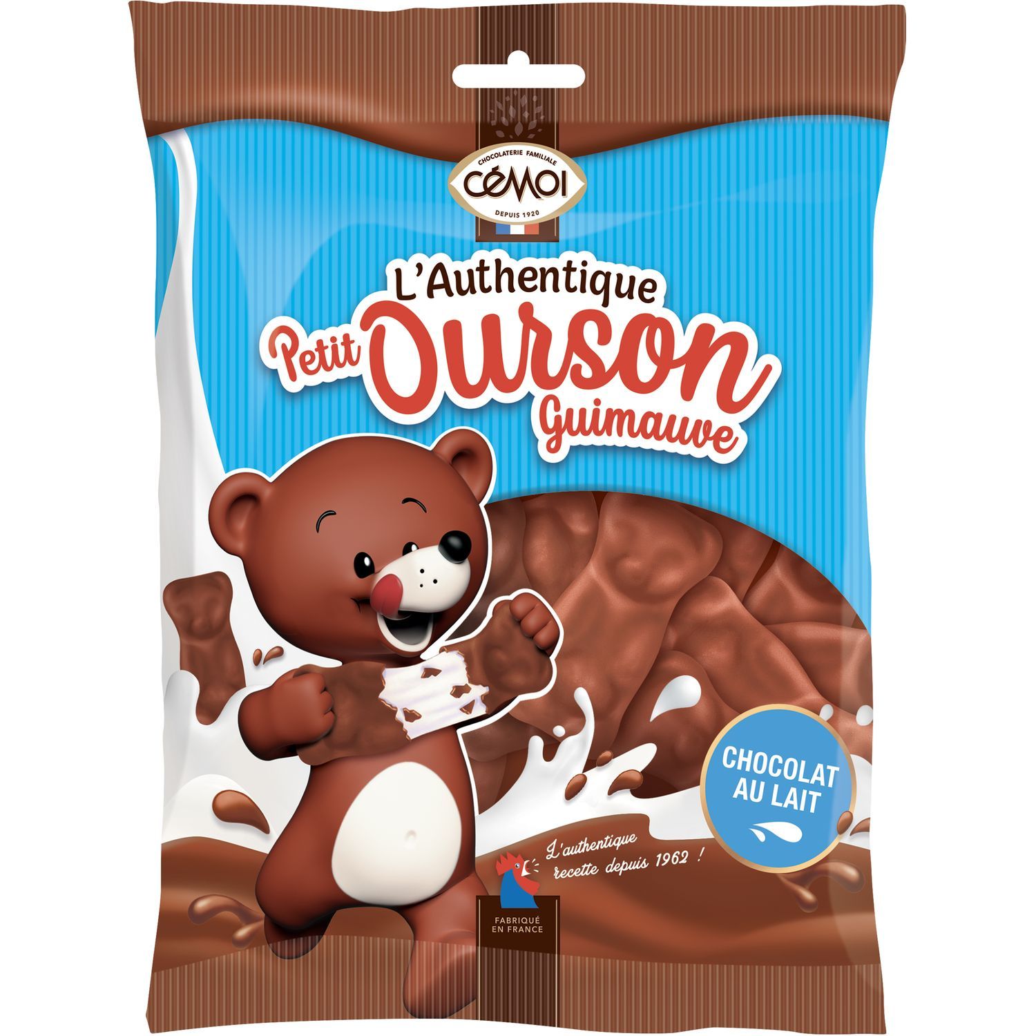 Oursons en guimauve - Chocolat au lait