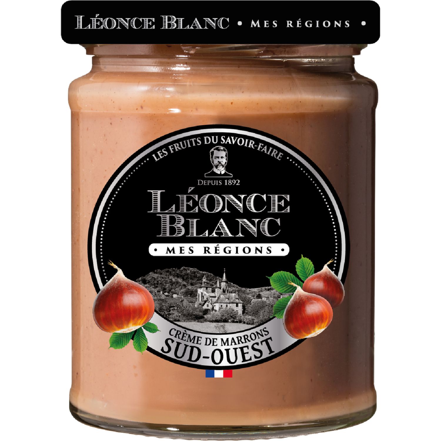 Crème de marrons vanillée Léonce Blanc - 350g