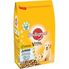 Pedigree Junior Croquette Au Poulet Et Riz Pour Chiot 3kg Pas Cher A Prix Auchan