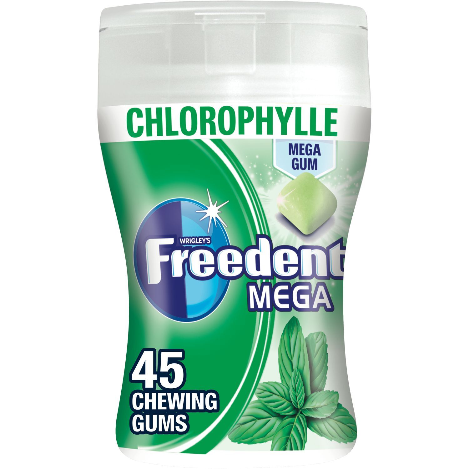 Freedent Mega, Chewing-gum en Pastille, Fraicheur Ultime AT0083