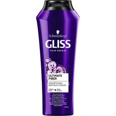 GLISS Shampooing restructurant omega-plex cheveux abîmés, sur-sollicités 250ml