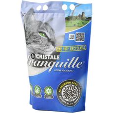 Tranquille Cristale Litiere Gel De Silice Au Charbon Actif Pour Chat 3 95l Pas Cher A Prix Auchan