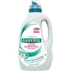 Sanytol Lessive Liquide Desinfectante Aux Fleurs Blanches 28 Lavages 2 8l Pas Cher A Prix Auchan