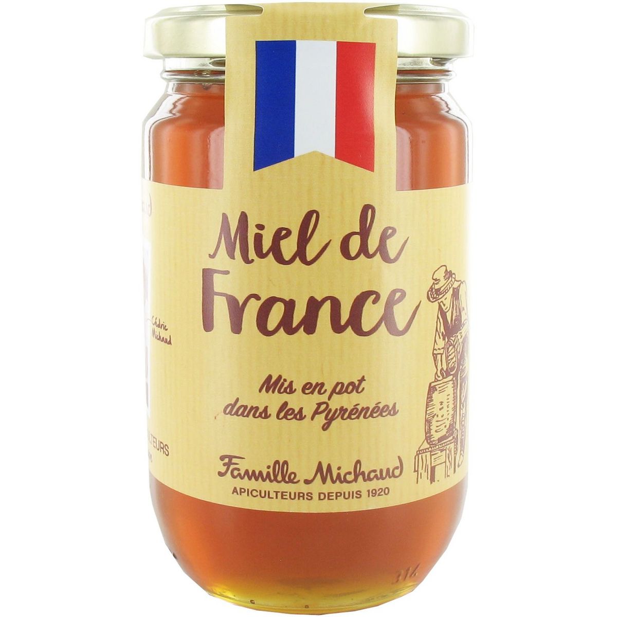 FAMILLE MICHAUD Miel de France liquide 375g pas cher - Auchan.fr