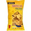 AUCHAN Chips tortillas nature à l'huile de tournesol 400g