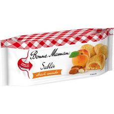 BONNE MAMAN Biscuits sablés abricot amandes 14 biscuits 150g
