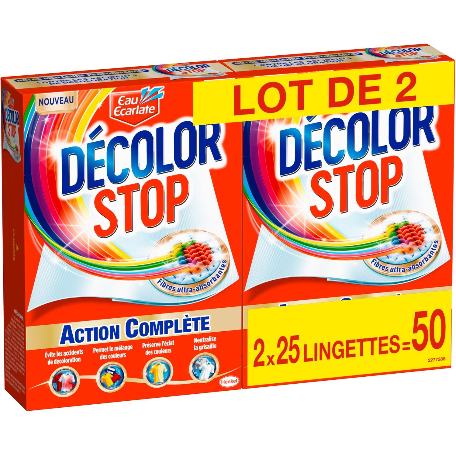 Découvrez, Eau Ecarlate Décolor Stop 12 lingettes