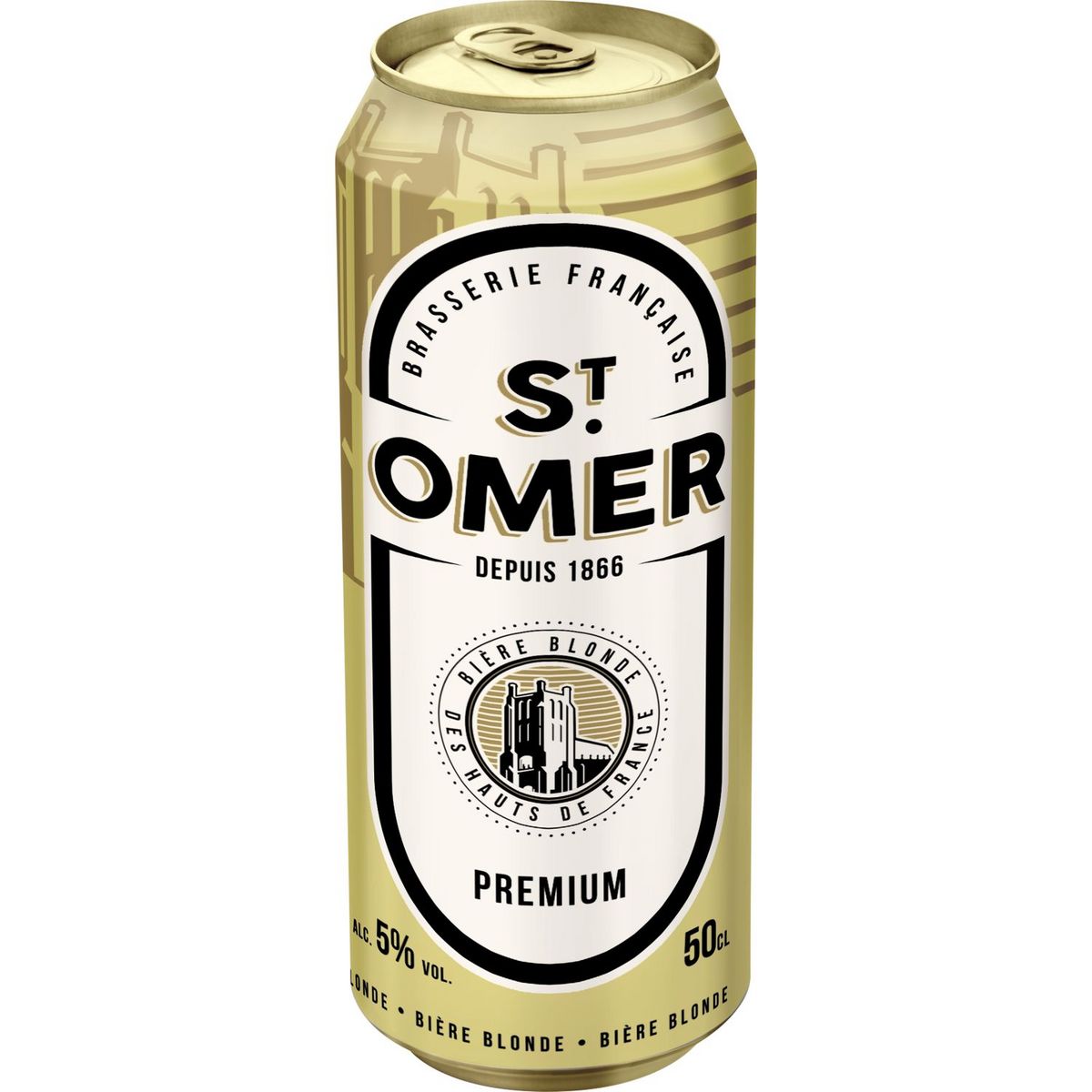 ST OMER St Omer Bière Blonde 5% 50cl 50cl Pas Cher - Auchan.fr