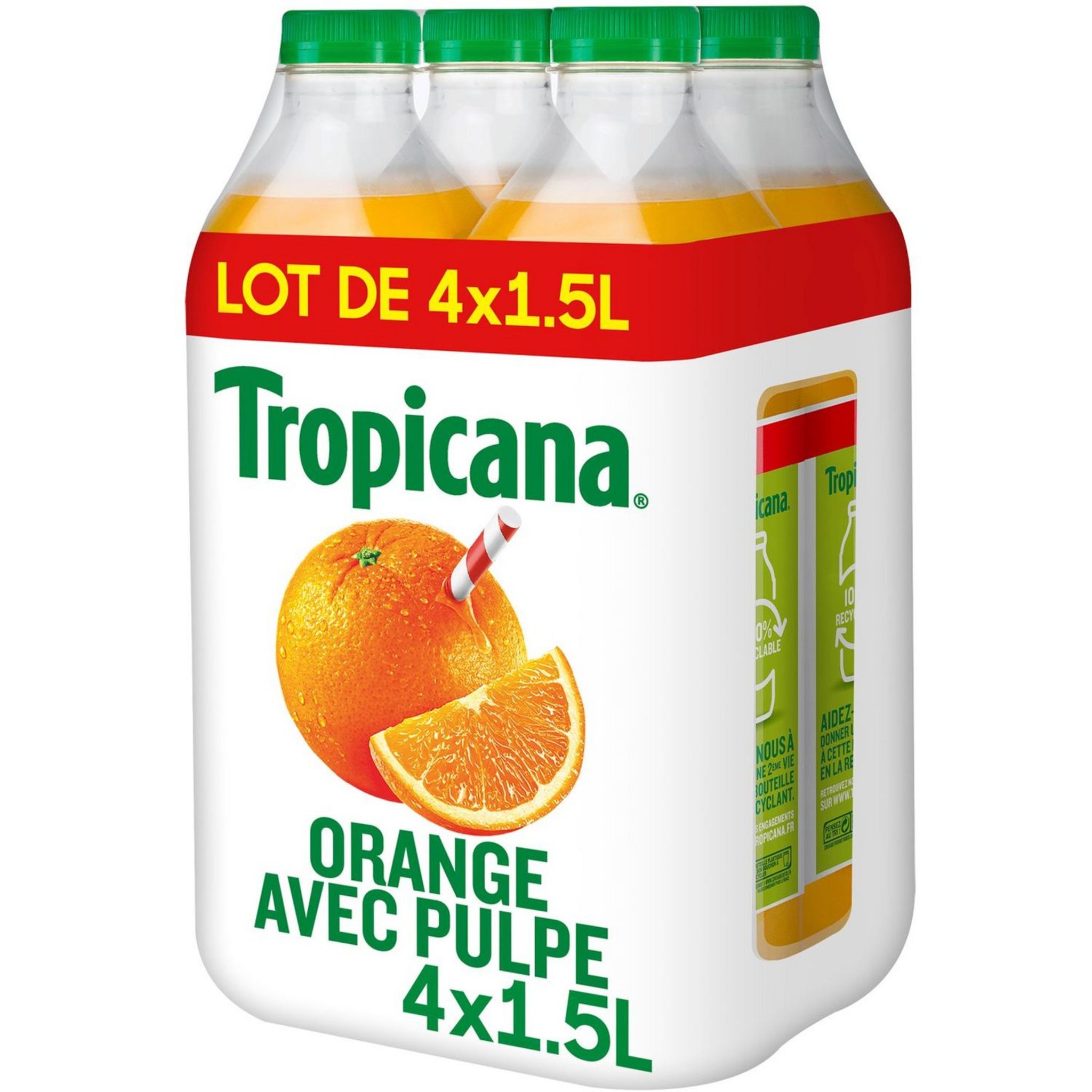 Jus D'orange Tropicana® Pur À 100 % - Beaucoup De Pulpe