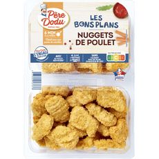 PERE DODU Nuggets de poulet 50 pièces 1kg