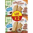 JARDIN BIO ETIC Jardin Bio Biscuits croustillants fourrés au chocolat au lait 2x170g 2x170g