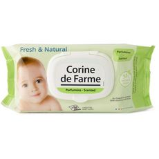 CORINE DE FARME Corine De Farme Lingette fresh et natural bébé x56 56 lingettes