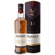 GLENFIDDICH Scotch whisky single malt ecossais Réserve Solera 40% 15 ans avec étui 70cl