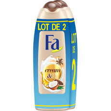 FA Crème de douche beurre de cacao 2x250ml