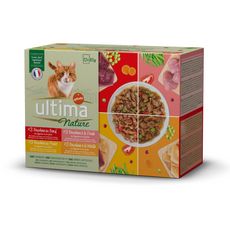 Ultima Nature Patee Chat Viande Sachets Fraicheur 12x85g Pas Cher A Prix Auchan