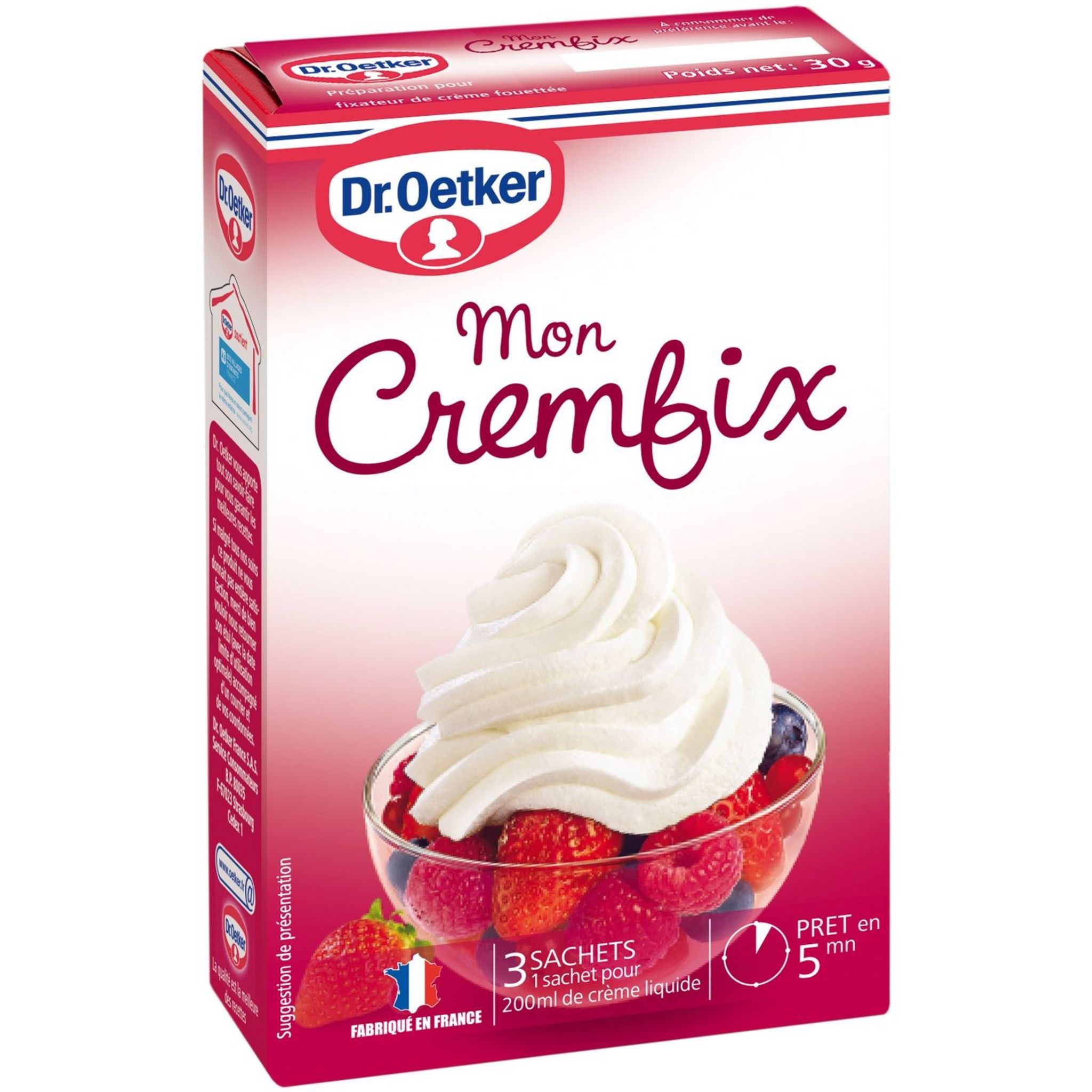 Chantifix  Stabilisateur pour crème chantilly - 1kg