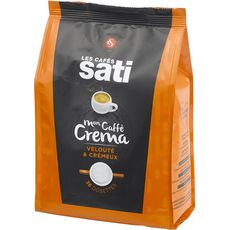 LES CAFES SATI Café crémeux en dosette souple 36 dosettes 250g