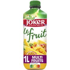 JOKER Jus multifruits Le Fruit sans sucres ajoutés 1l