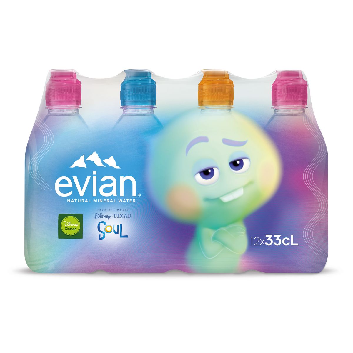 Evian Eau Minerale Plate Naturelle Bouteilles 12x33cl Pas Cher A Prix Auchan