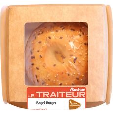AUCHAN LE TRAITEUR Bagel burger 180g