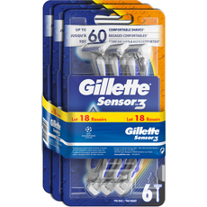 GILLETTE Sensor 3 Rasoirs 18 pièces