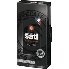 SATI Café fort en capsule compatible Nespresso 10 capsules 55g