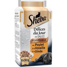 Sheba Sachets Repas Classic Soup Aux Filets De Thon Pour Chat 4x40g Pas Cher A Prix Auchan