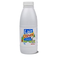 Auchan Lait De Chevre Demi Ecreme Sterilise Uht 1l Pas Cher A Prix Auchan