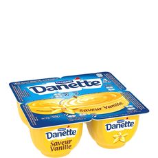DANETTE Danette crème dessert saveur vanille 4x125g 
