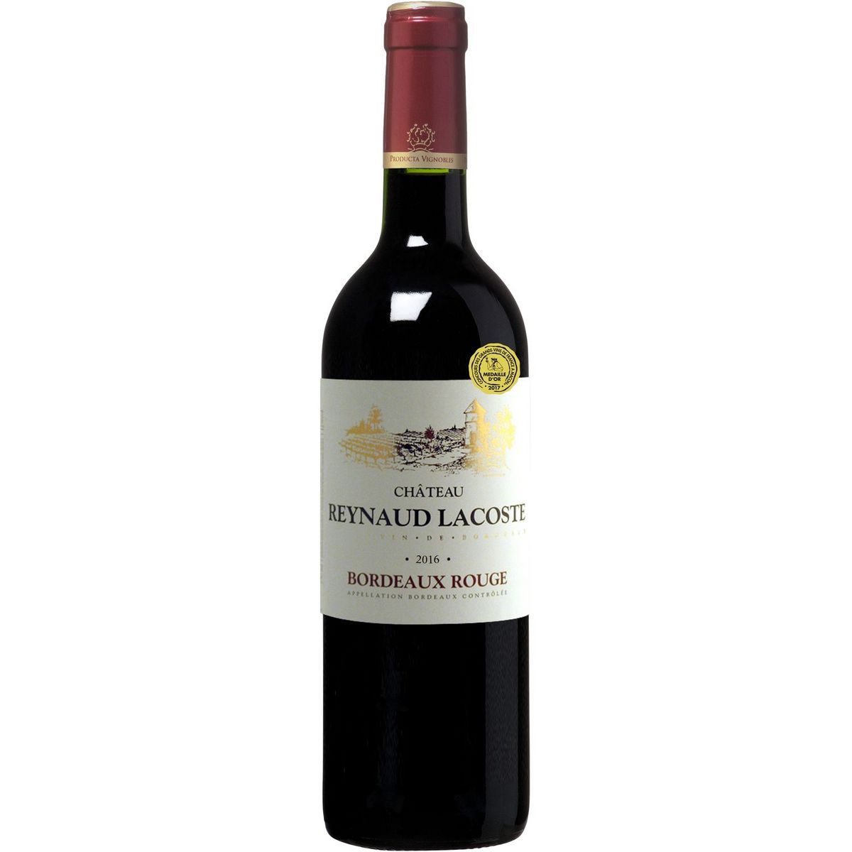 Vin rouge AOP Bordeaux Ch teau Reynaud Lacoste 2016 75cl pas cher