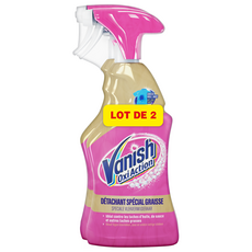VANISH Vanish Oxi Action Détachant avant lavage spécial graisse 2x500ml 2x500ml