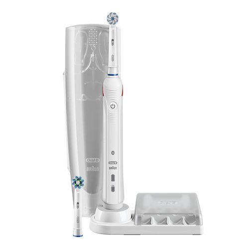 Oral-B Smart&nbsp4 4500S Sensi Ultrathin Brosse À Dents Électrique Rechargeable, 1&nbspManche Connec