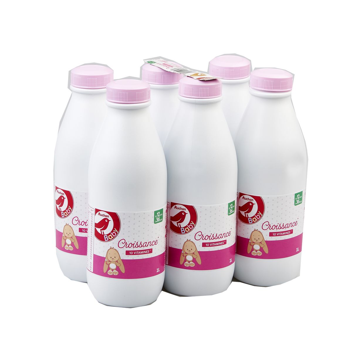 Auchan Baby Lait De Croissance Liquide Des 12 Mois 6x1l Pas Cher A Prix Auchan