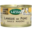 LARZUL Langue de porc sauce Madère 2 portions 410g