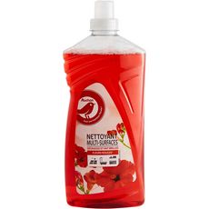AUCHAN Nettoyant ménager multi surfaces parfum fleur rouge 1,5l