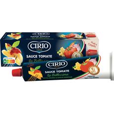 CIRIO La Bellissima Sauce tomate légumes et parmesan tube 180g