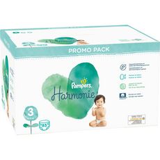 PAMPERS Harmonie couches taille 3 (6-10 kg) 93 couches