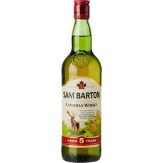 Sam Barton Whisky Canadien 5 Ans 40 70cl Pas Cher A Prix Auchan