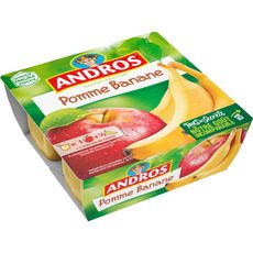 ANDROS Spécialité pomme banane 4x100g