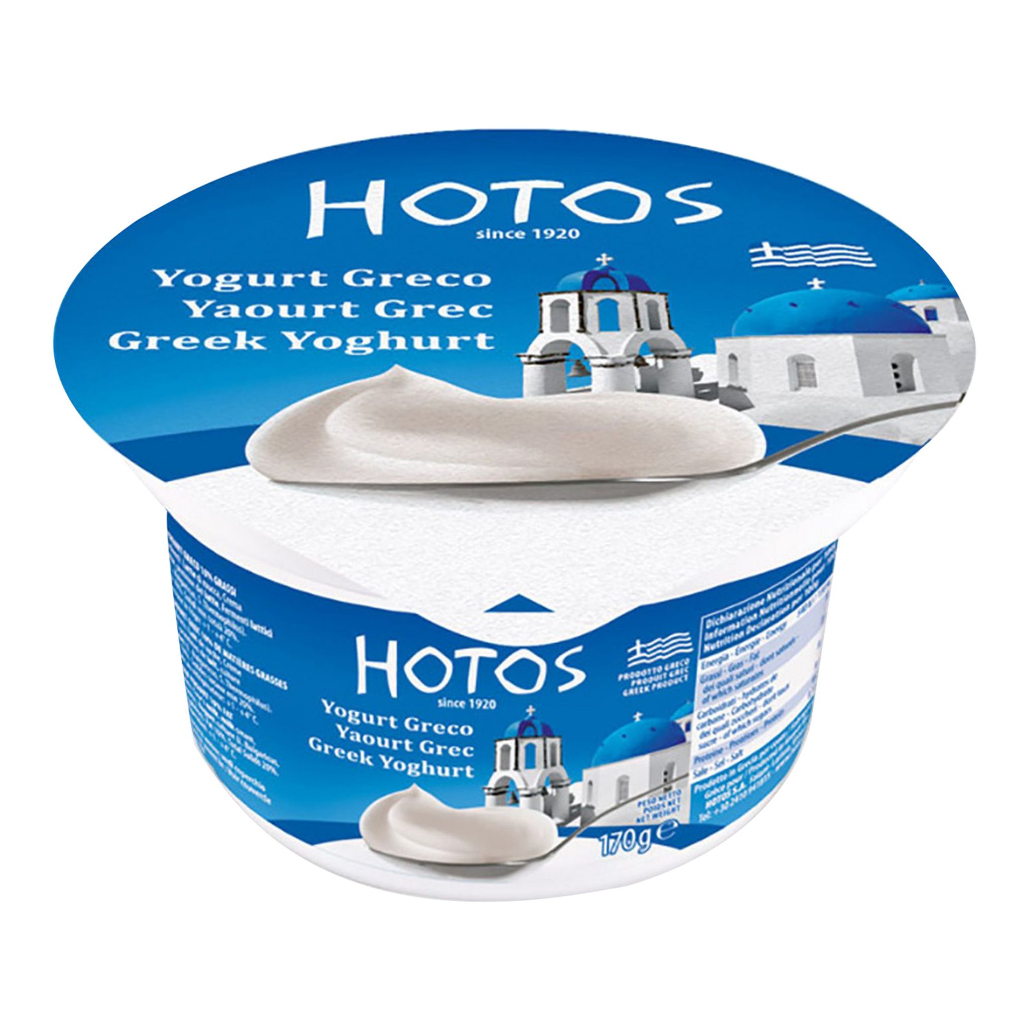 YAOURT GREC 10% POT 170G - PER INTER