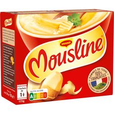 Mousline Puree De Pommes De Terre 4x1 Personne 4x31 25g Pas Cher A Prix Auchan