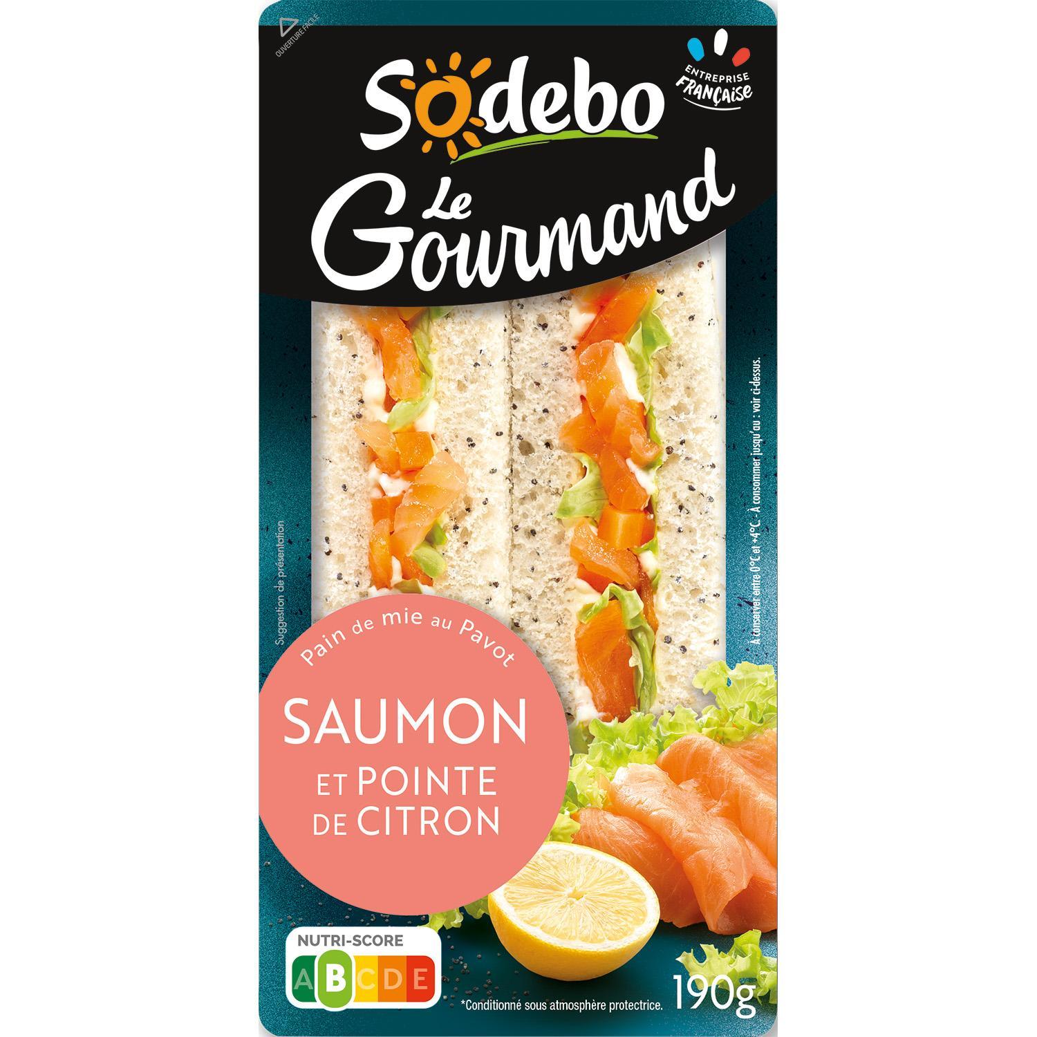 Nutripure sandwich au saumon - 50 g