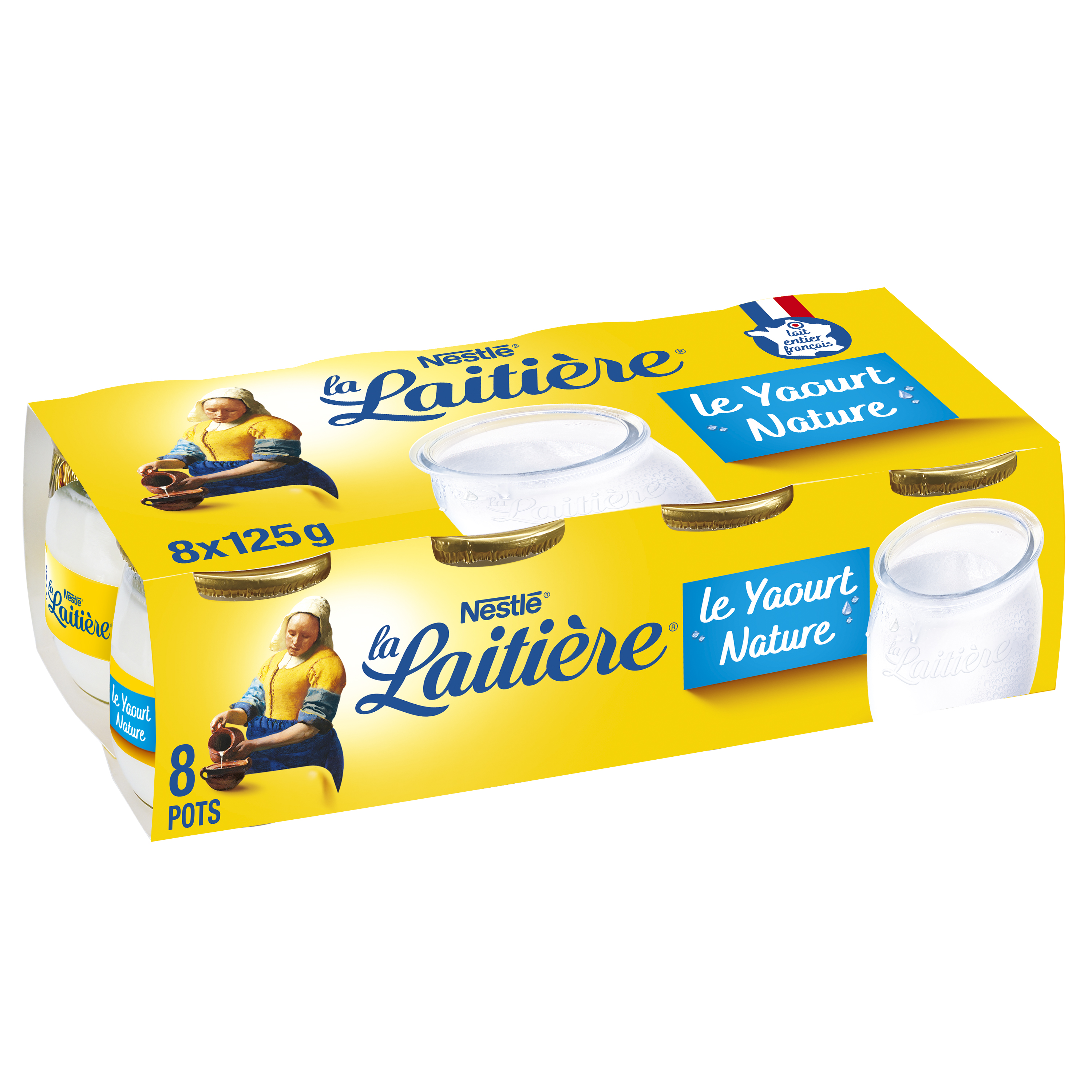 AUCHAN BIO Yaourt au lait de brebis nature 2x125g pas cher 