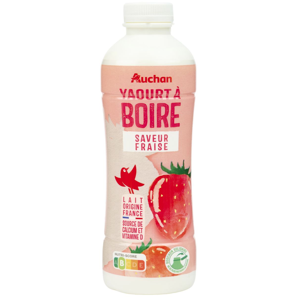 Yaourt à boire fraise - Netto - 850 g