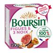 Boursin BOURSIN Fromage à tartiner aux figues et 3 noix